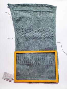 Alpaca Air II Strickprobe